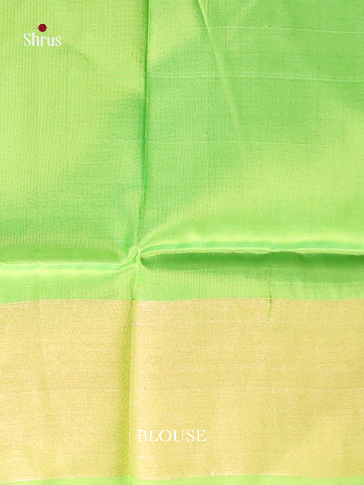 Pink & Green - Semi uppada Saree - Shop on Shrus.com