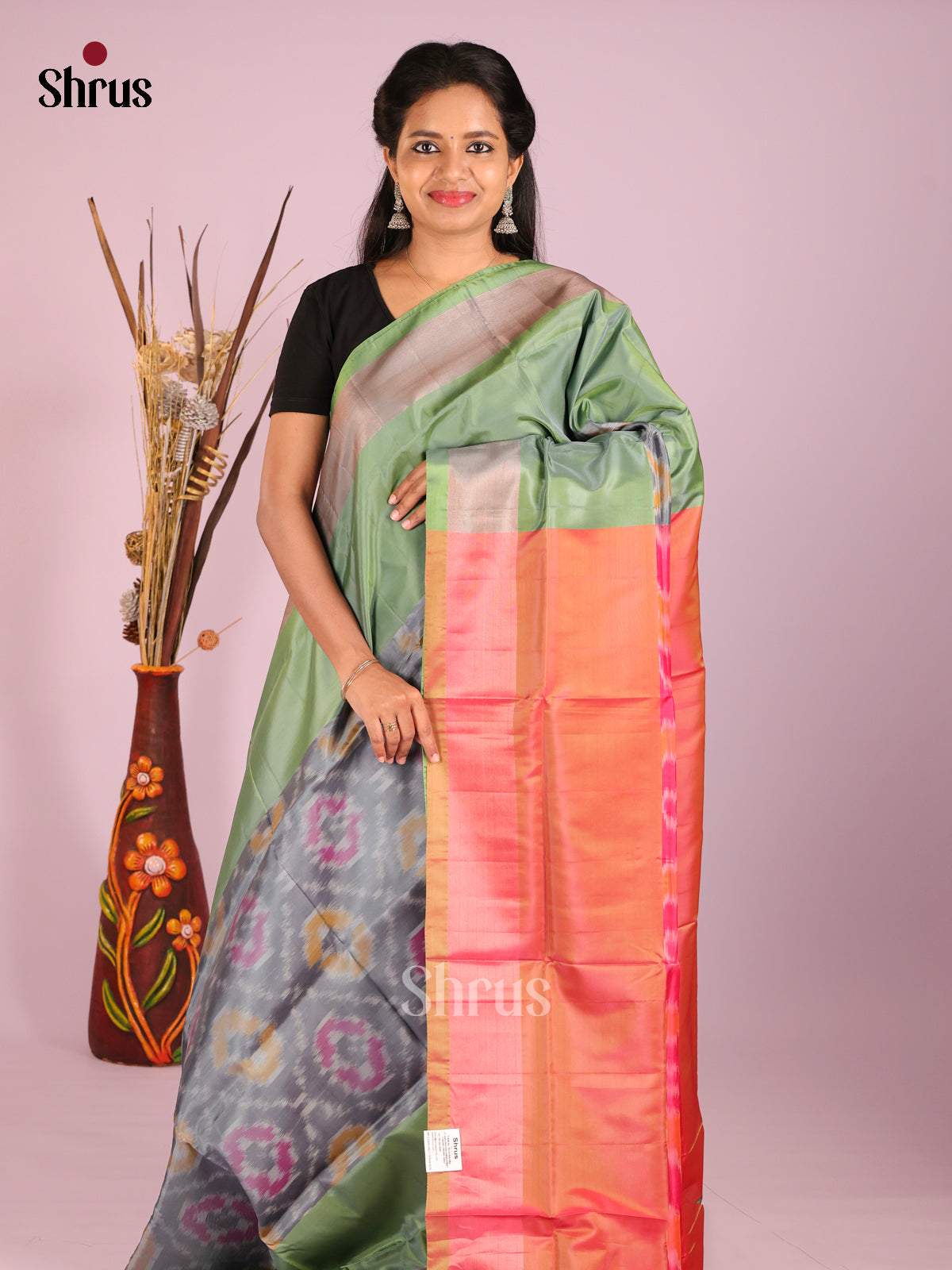 DIS05668 - Semi uppada Saree - Shop on Shrus.com