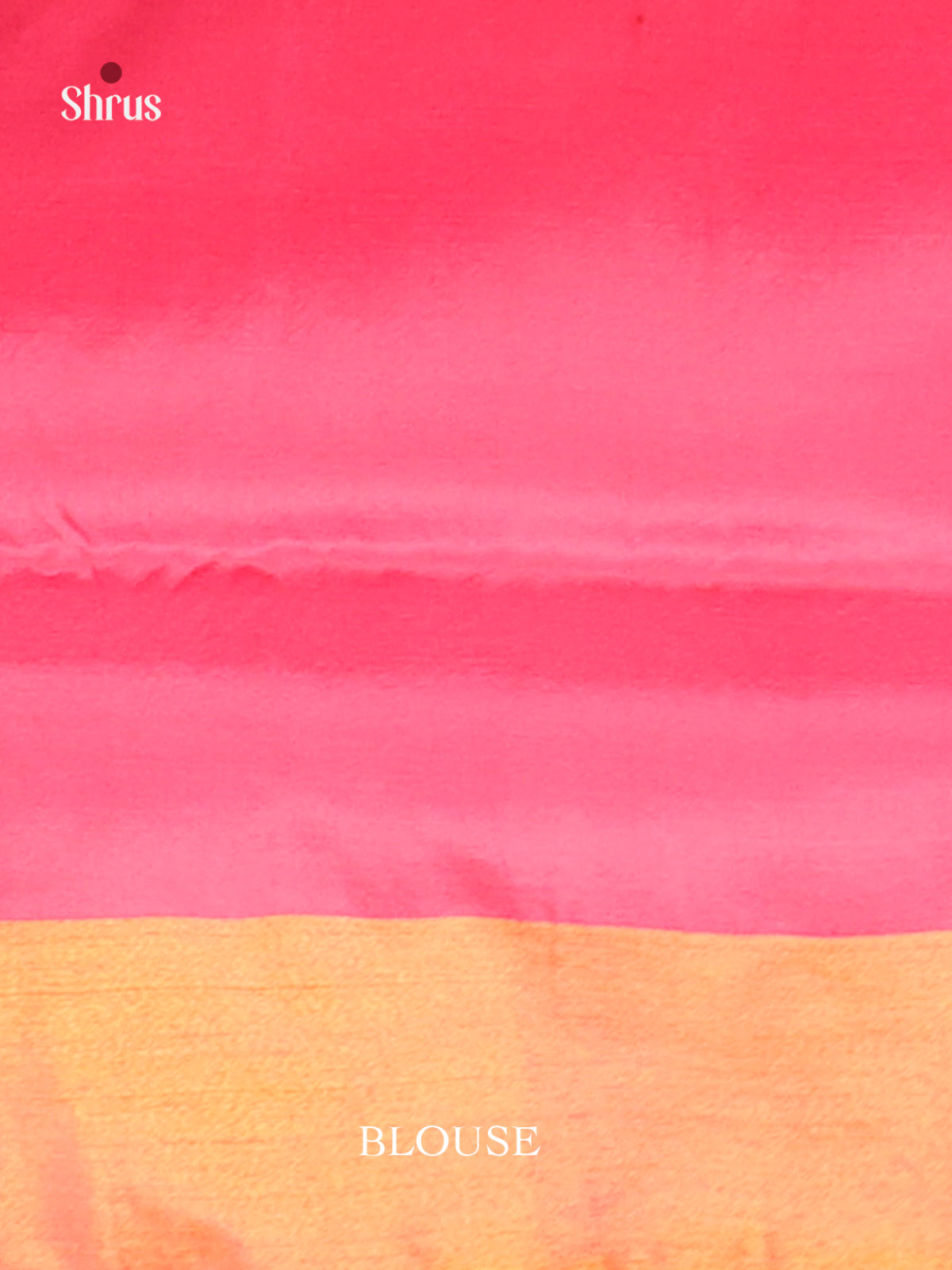 Blue & Pink - Semi uppada Saree