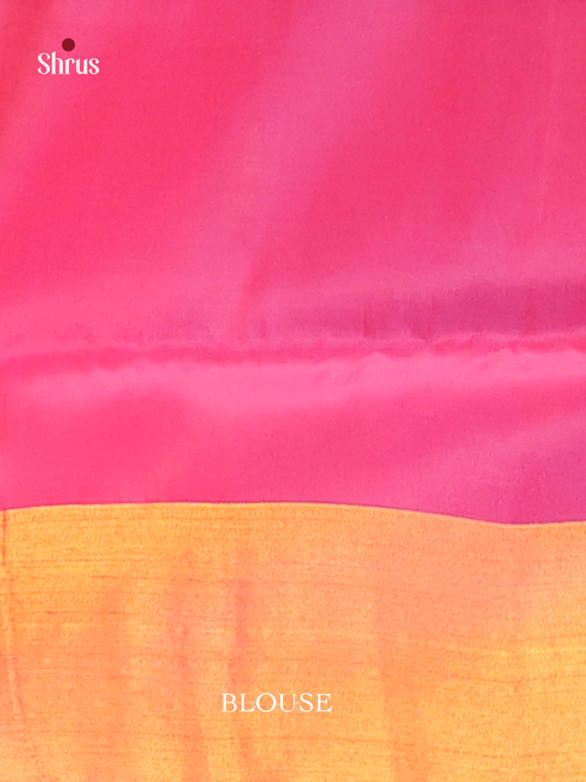 Blue & Red - Semi uppada Saree