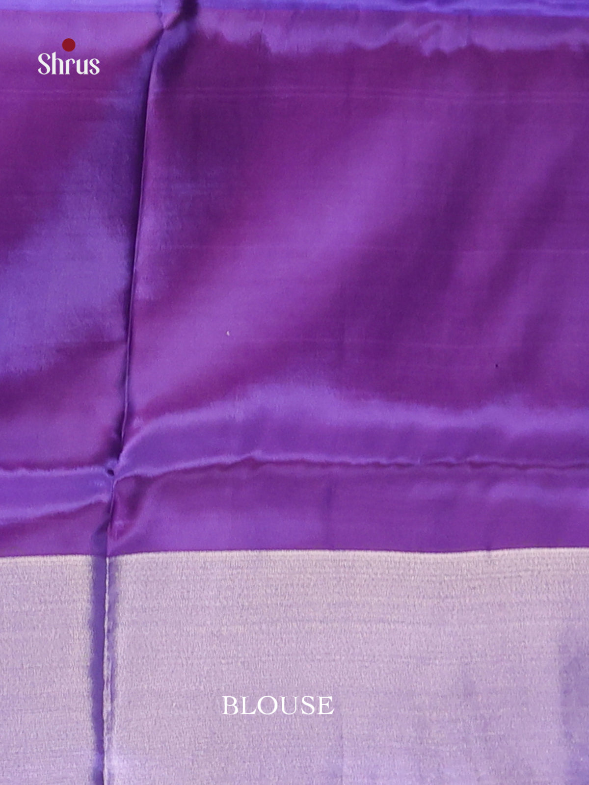 Yellow & Violet - Semi uppada Saree - Shop on Shrus.com