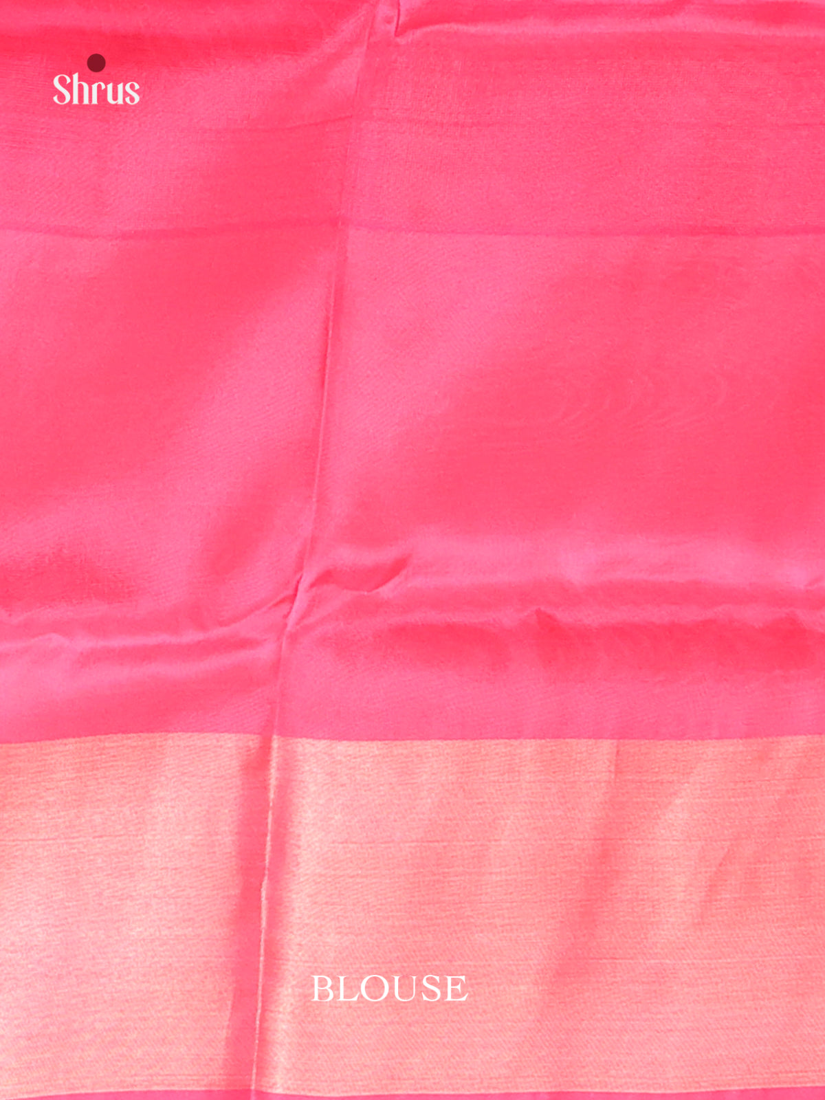 Green & Pink - Semi uppada Saree - Shop on Shrus.com