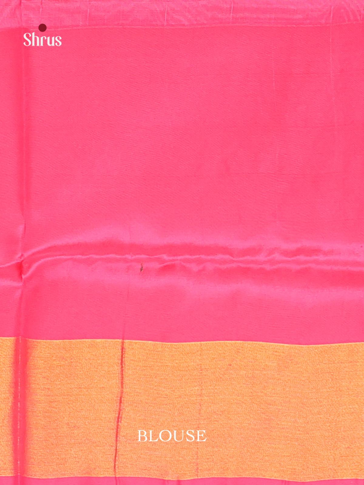 Blue & Pink - Semi uppada Saree