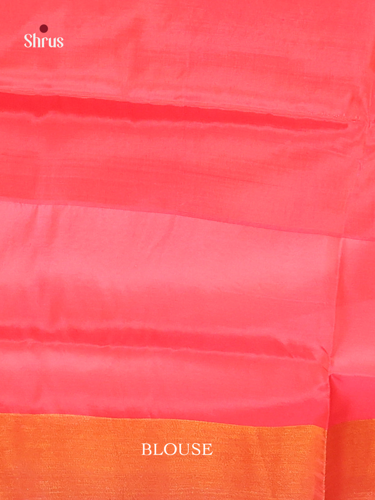 Grey & Orange- Semi uppada Saree