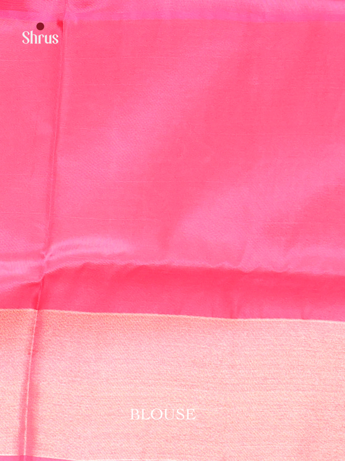 Light Green & Pink - Semi uppada Saree - Shop on Shrus.com