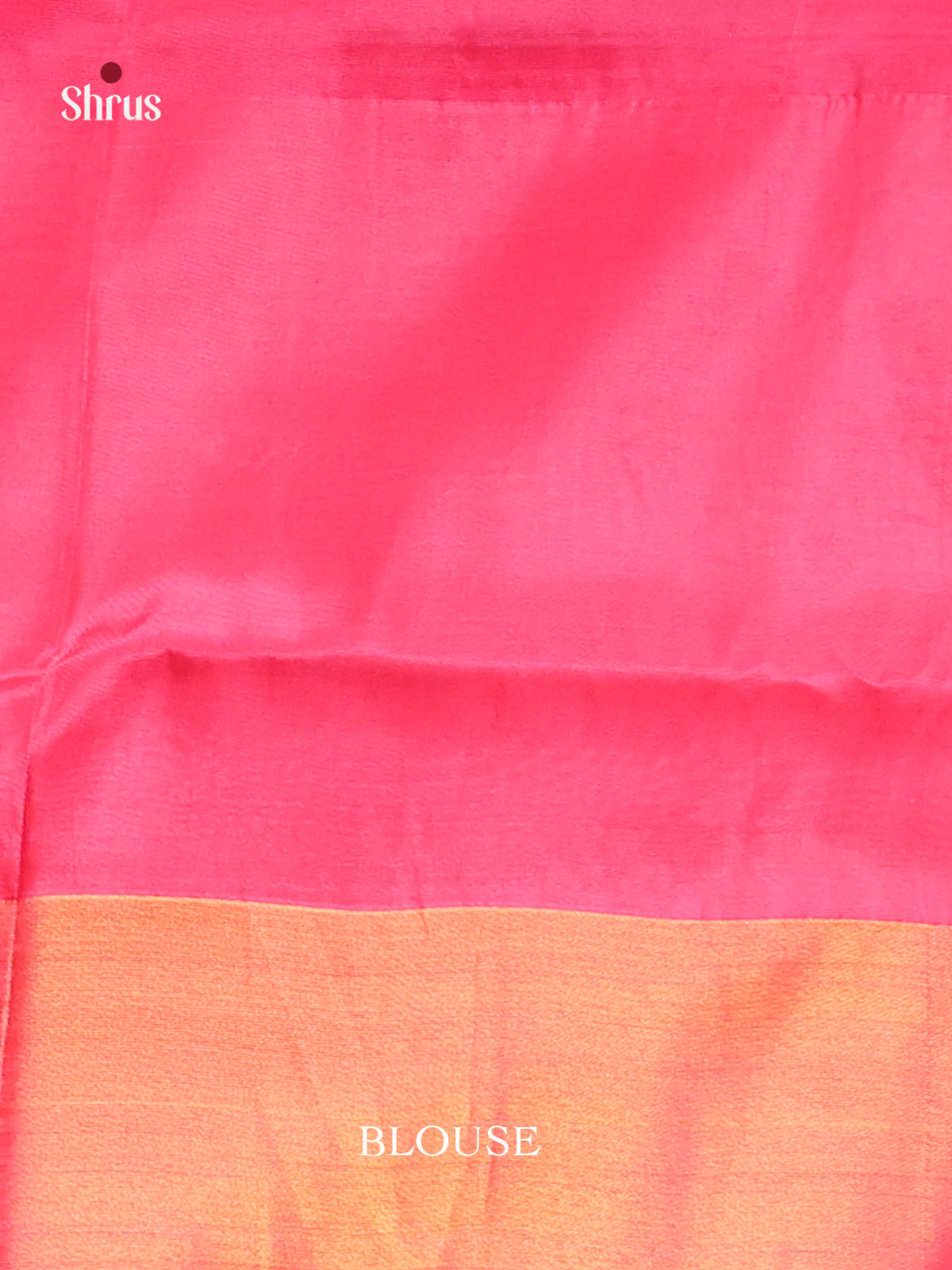 Sky Blue & Pink - Semi uppada Saree - Shop on Shrus.com