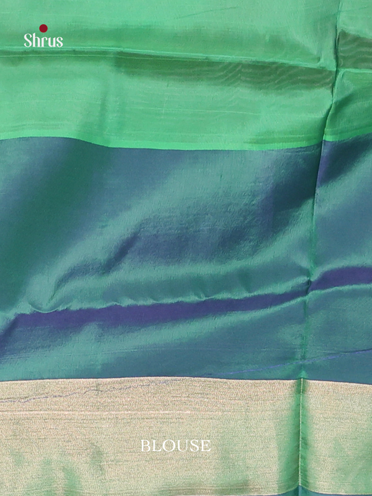 Pink & Green - Semi uppada Saree - Shop on Shrus.com
