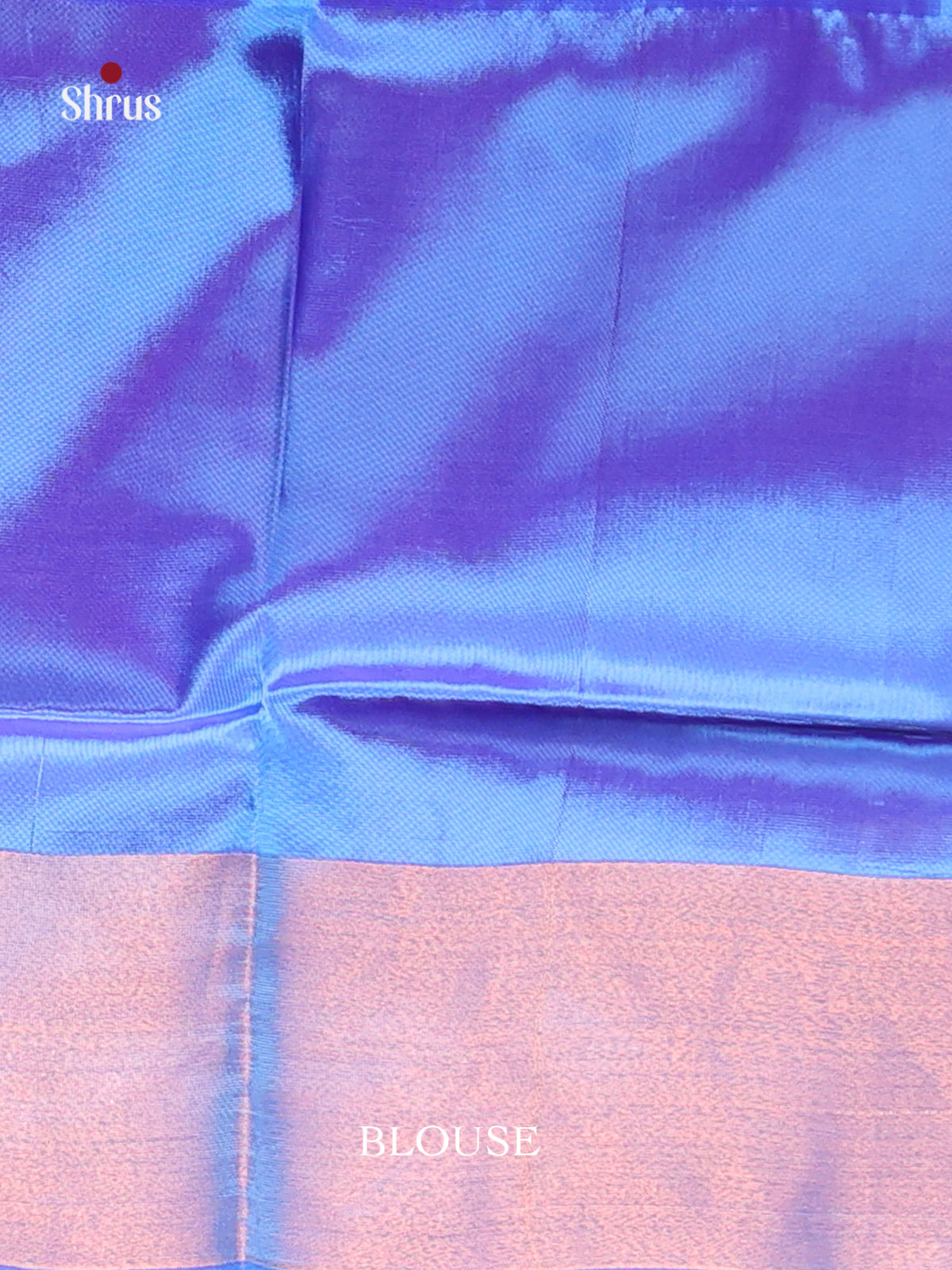 Pink & Blue- Semi uppada Saree