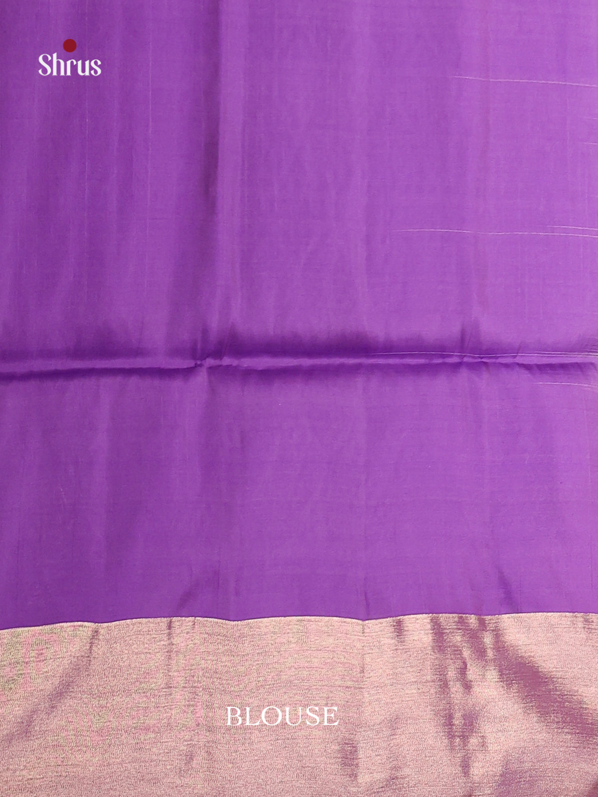 Grey & Purple - Softsilk-halfpure Saree - Shop on Shrus.com