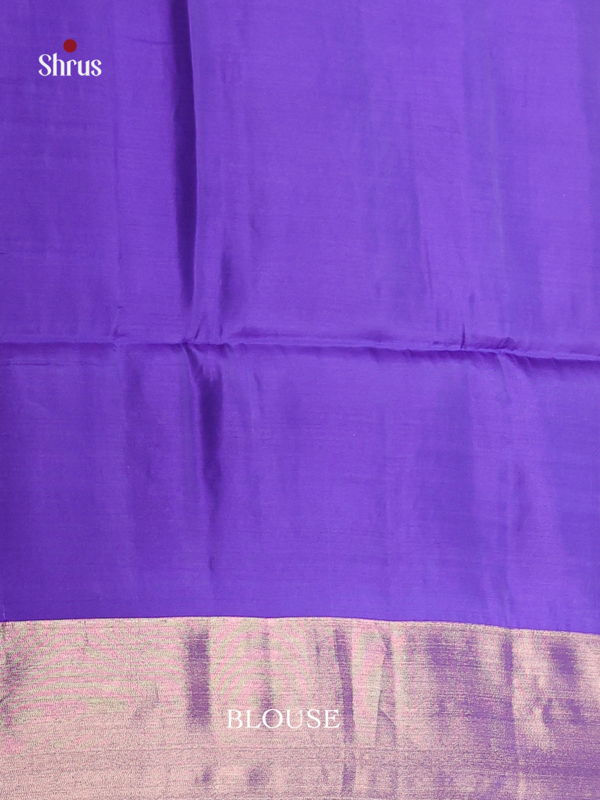 Grey & Blue- Softsilk-halfpure Saree - Shop on Shrus.com