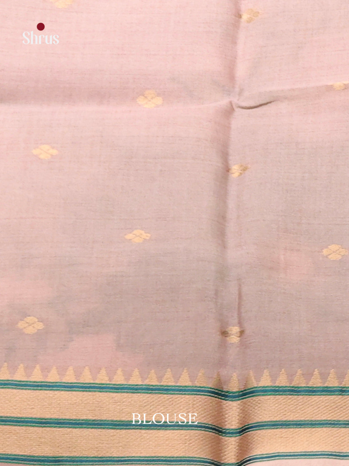 Dusty brown - Semi Tussar Saree