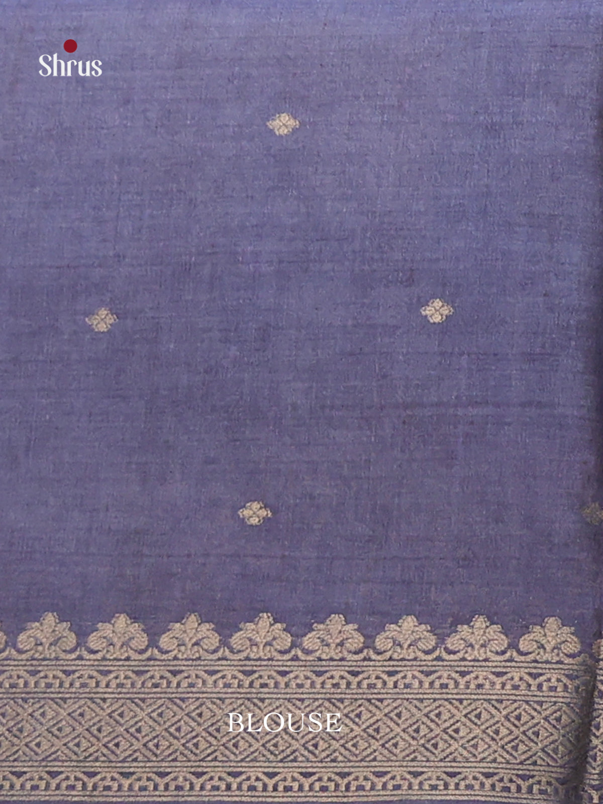 Blue - Semi Tussar Saree