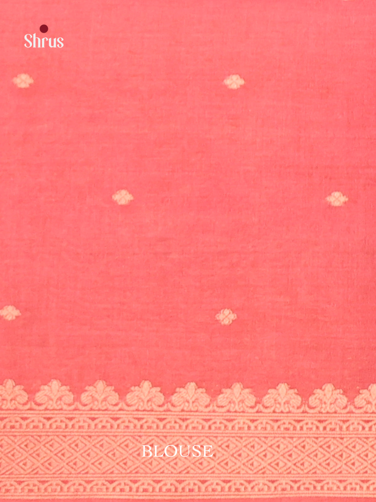 Red - Semi Tussar Saree