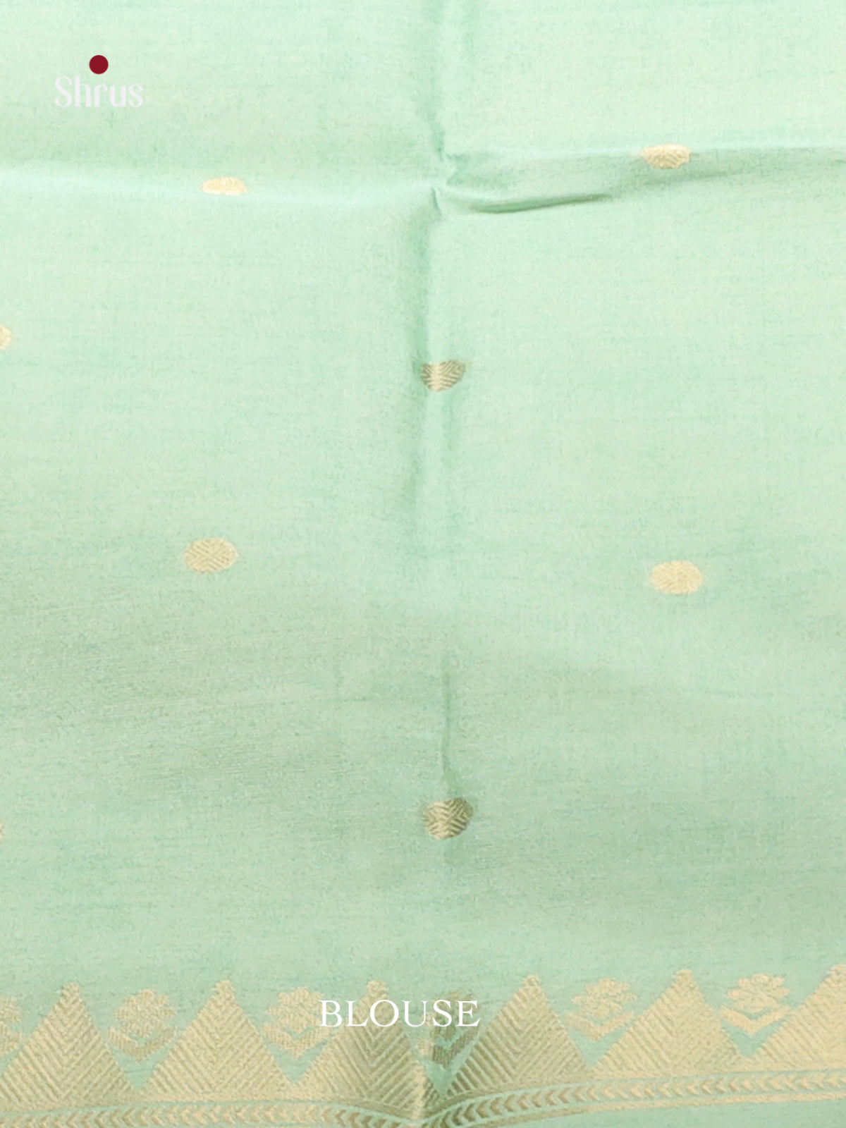 Grey & Pastel Green - Semi Tussar Saree