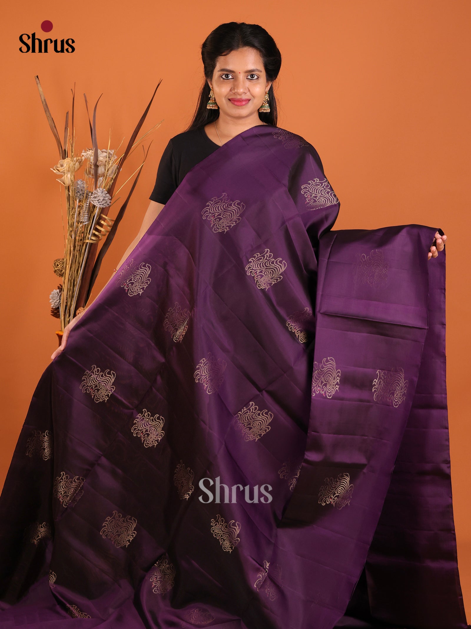 DIS06048 - Soft Silk (HR) Saree