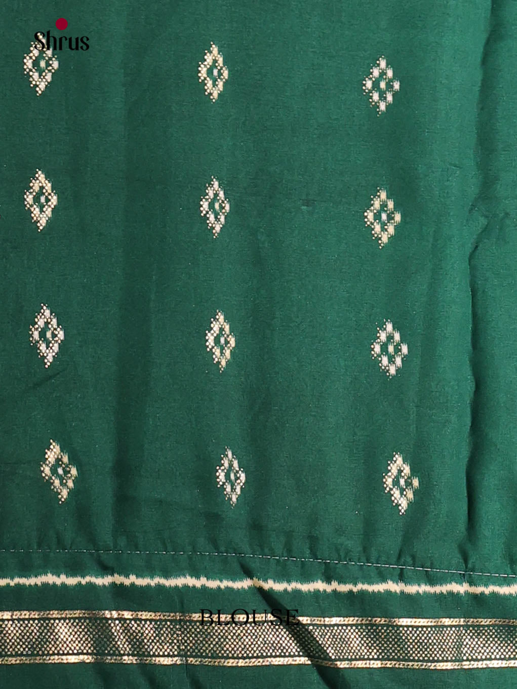 DIS06076 - Semi Ikkat Print Saree - Shop on Shrus.com