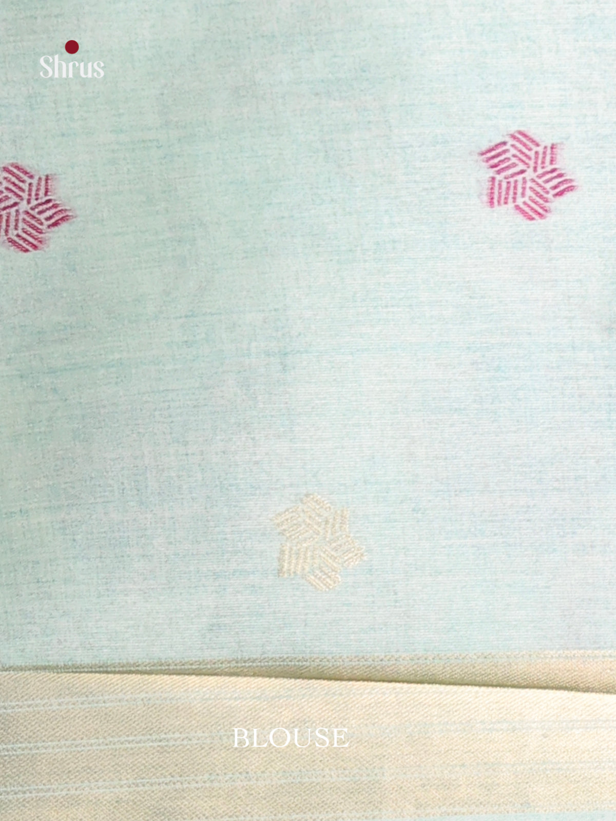 Pastel Blue - Semi Tussar Saree