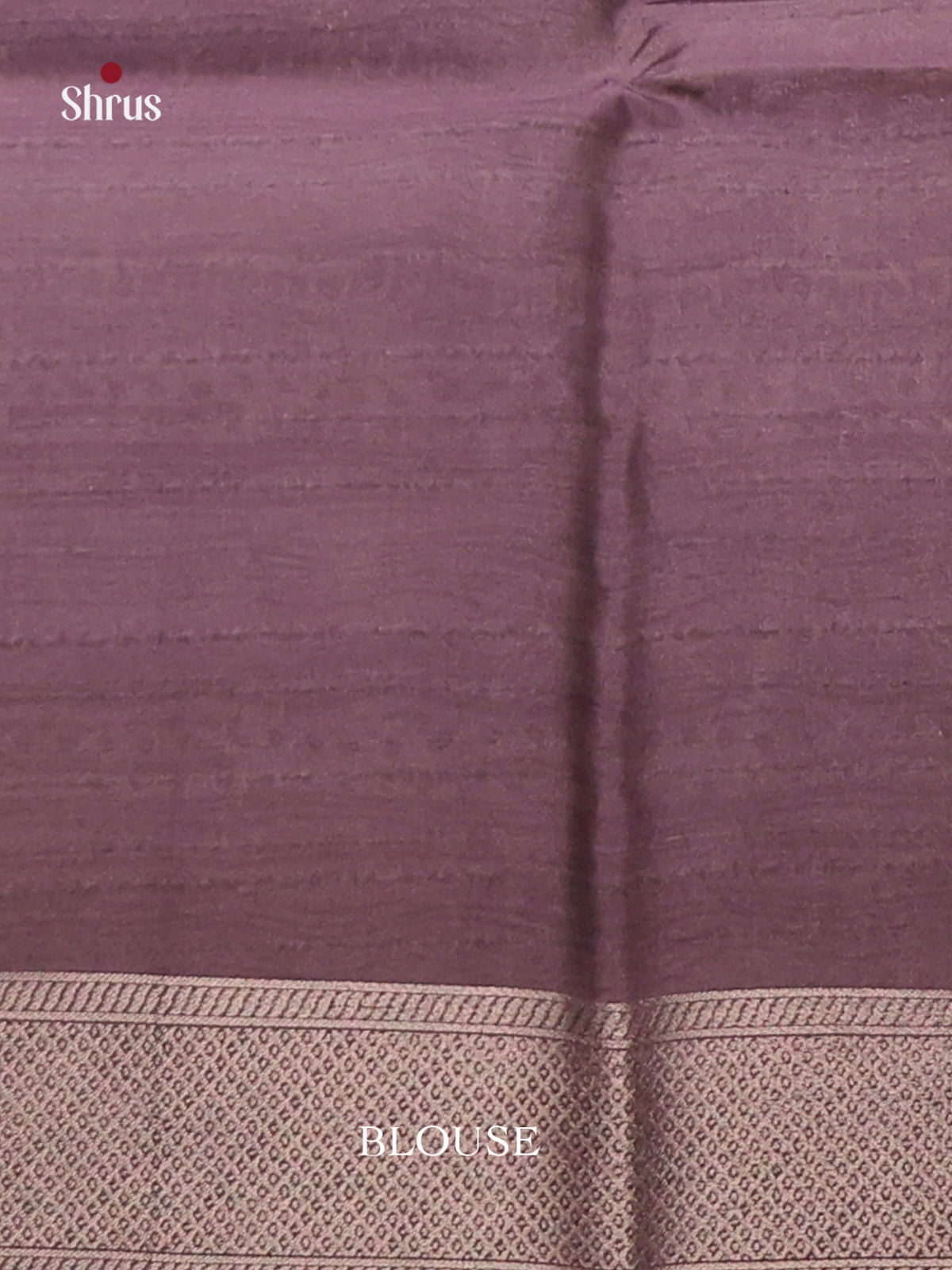 Lavender & Purple - Semi Tussar Saree
