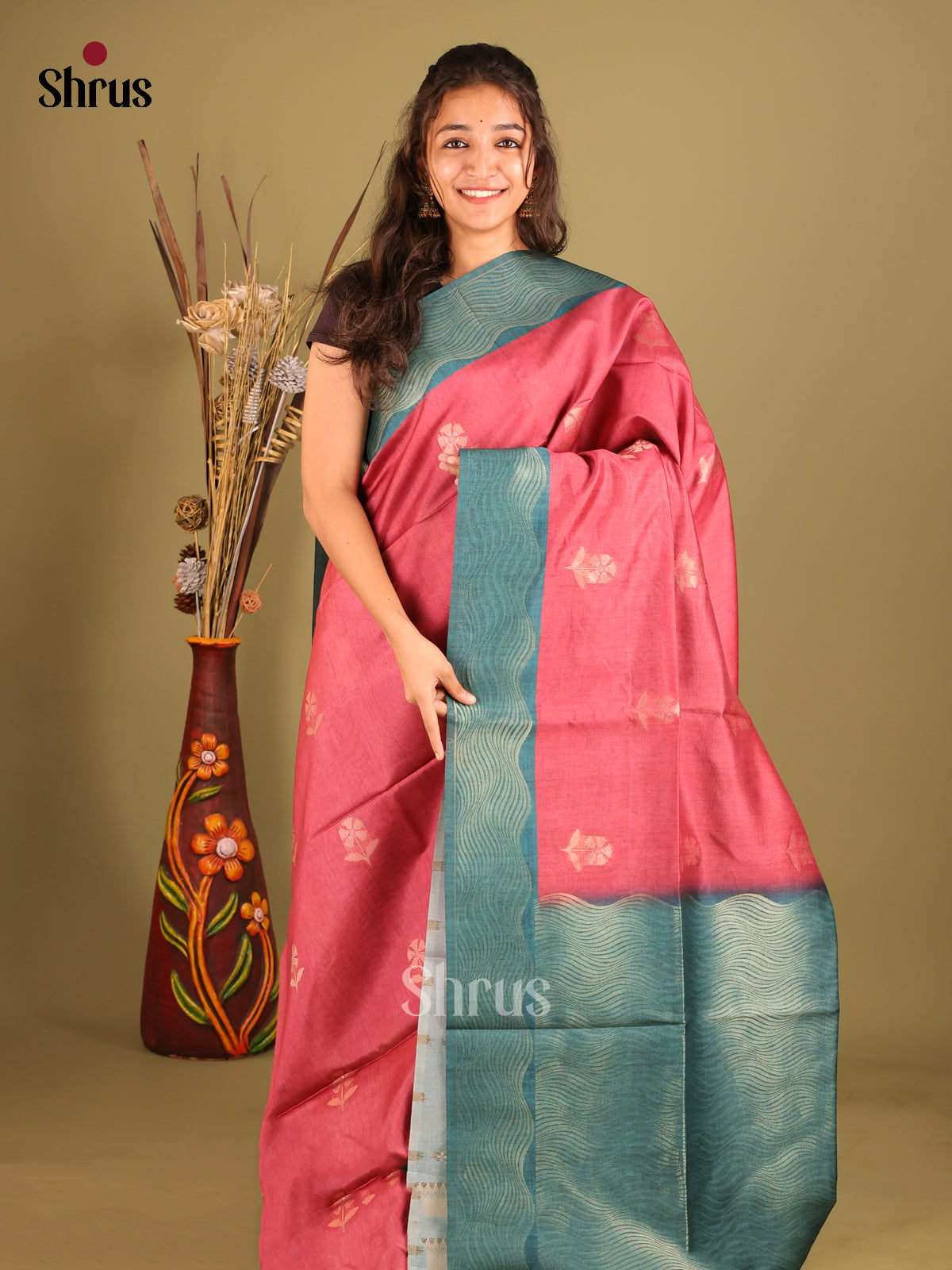 DIS06132 - Semi Tussar Saree