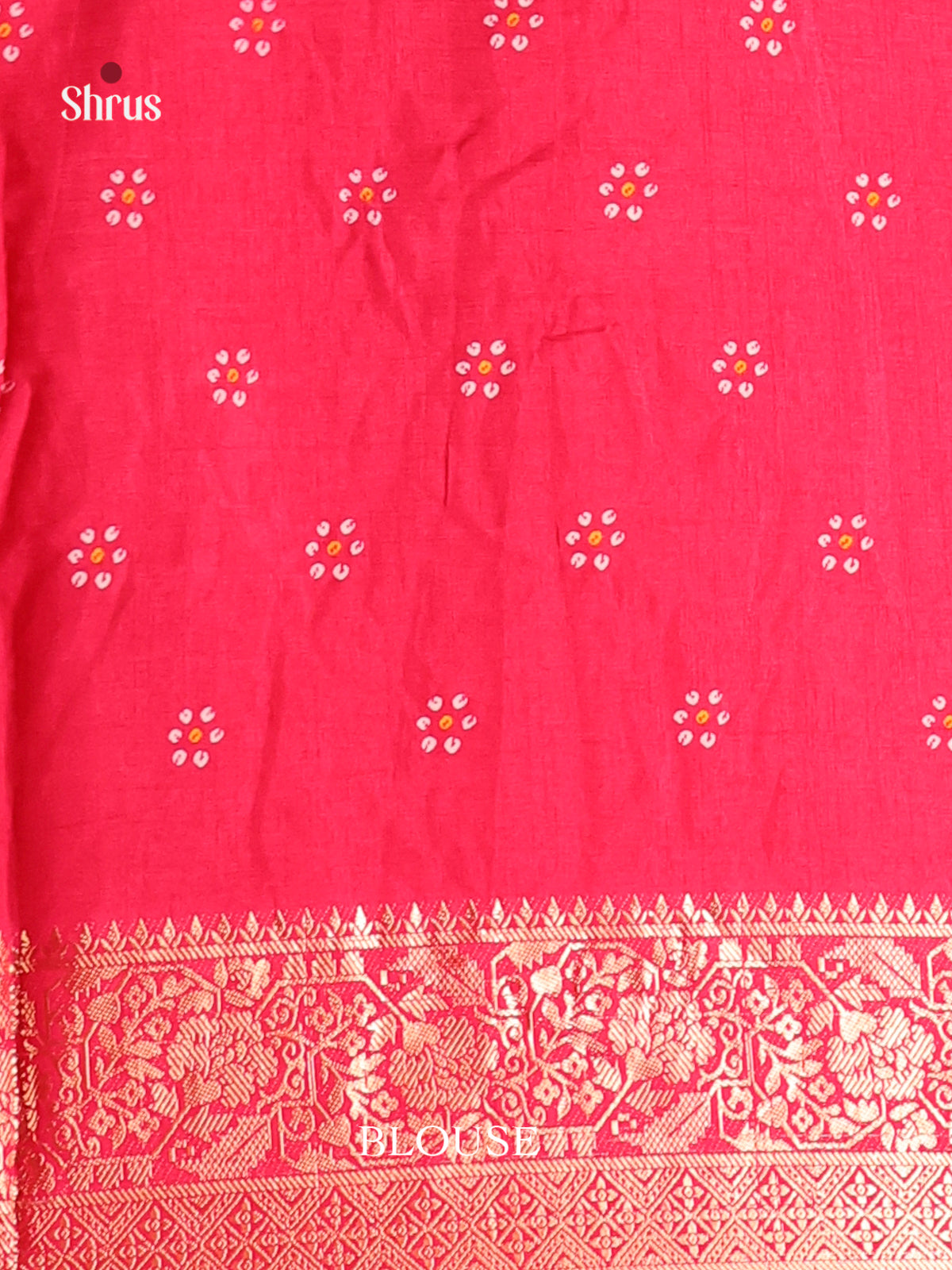 DIS06149 - Bandhini Saree - Shop on Shrus.com