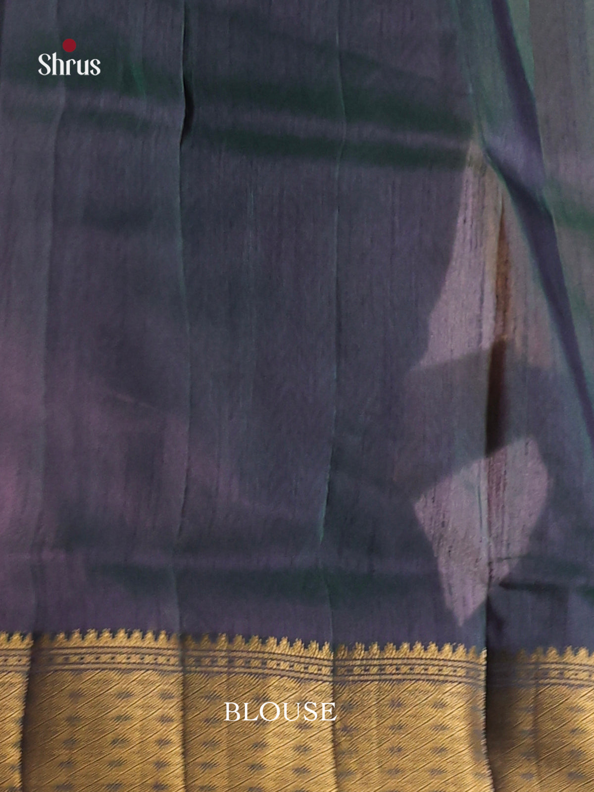 Blue & Purple- Semi Patola Saree