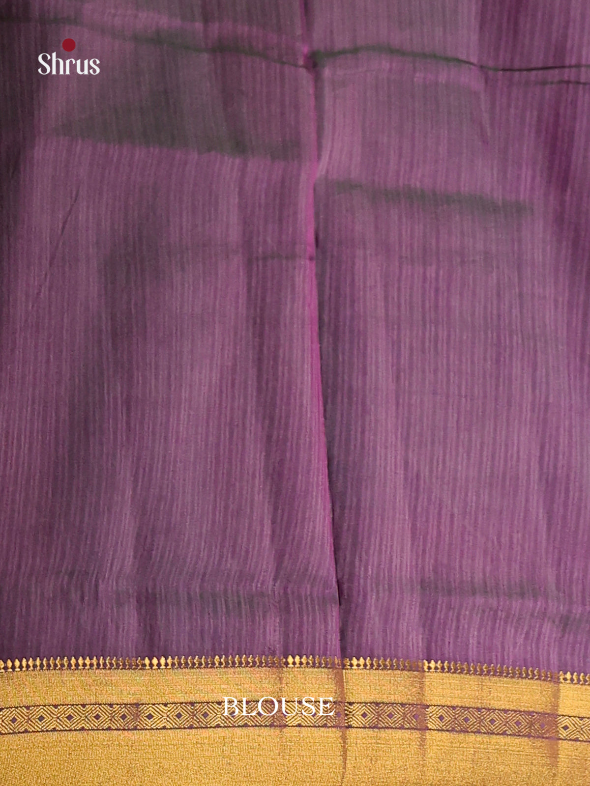 Green & Purple - Semi Patola Saree