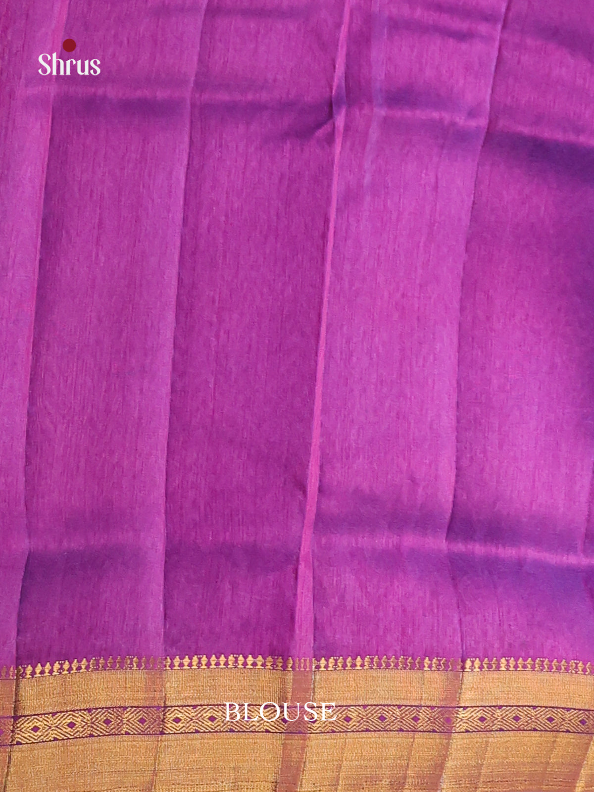 Blue & Purple - Semi Patola Saree