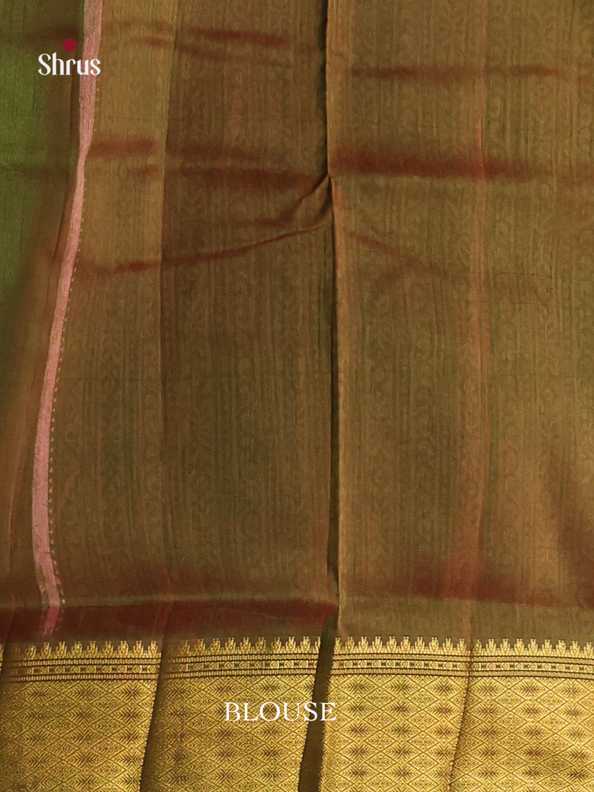 Purple & Green - Semi Patola Saree