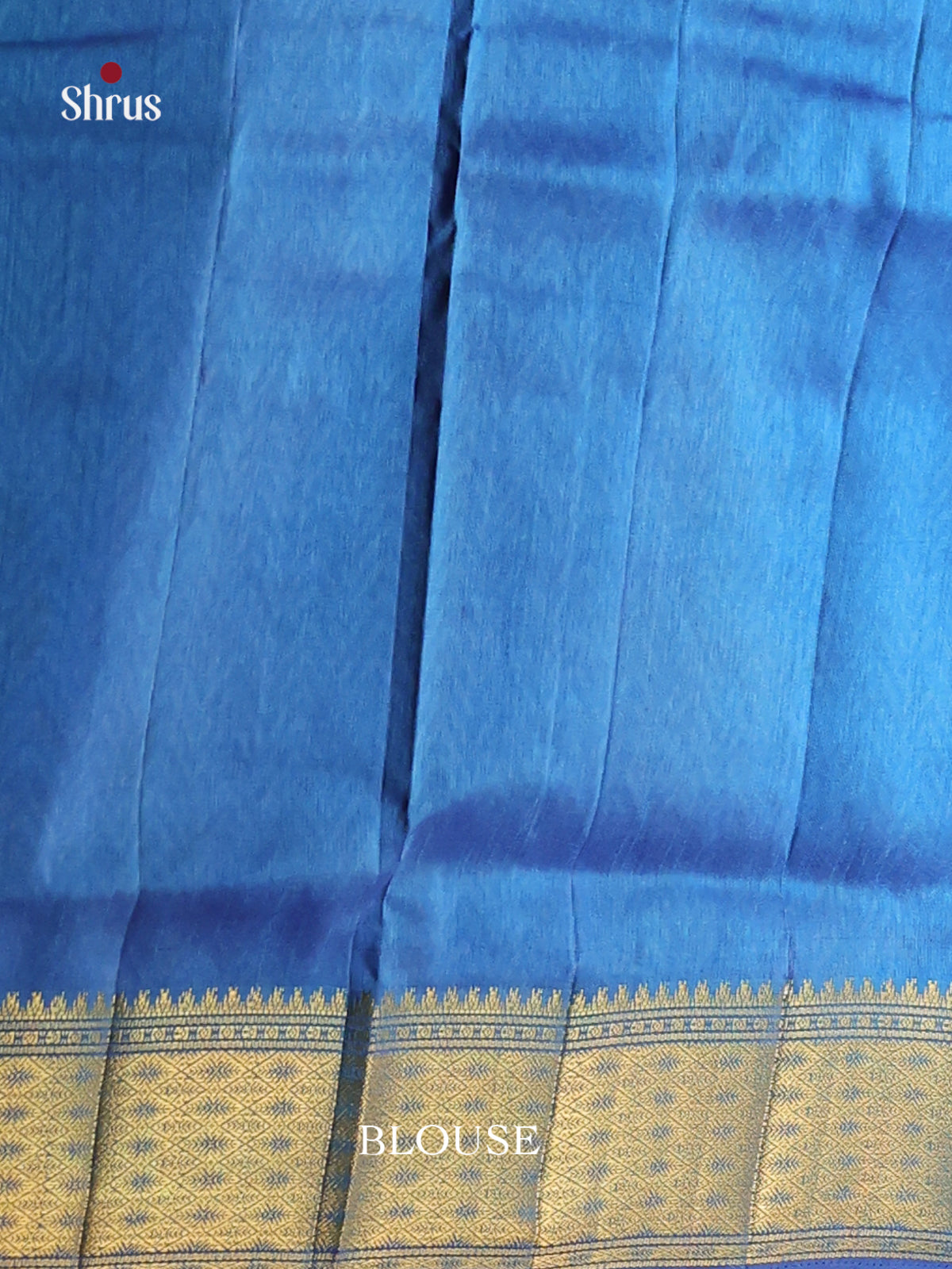 Blue - Semi Patola Saree
