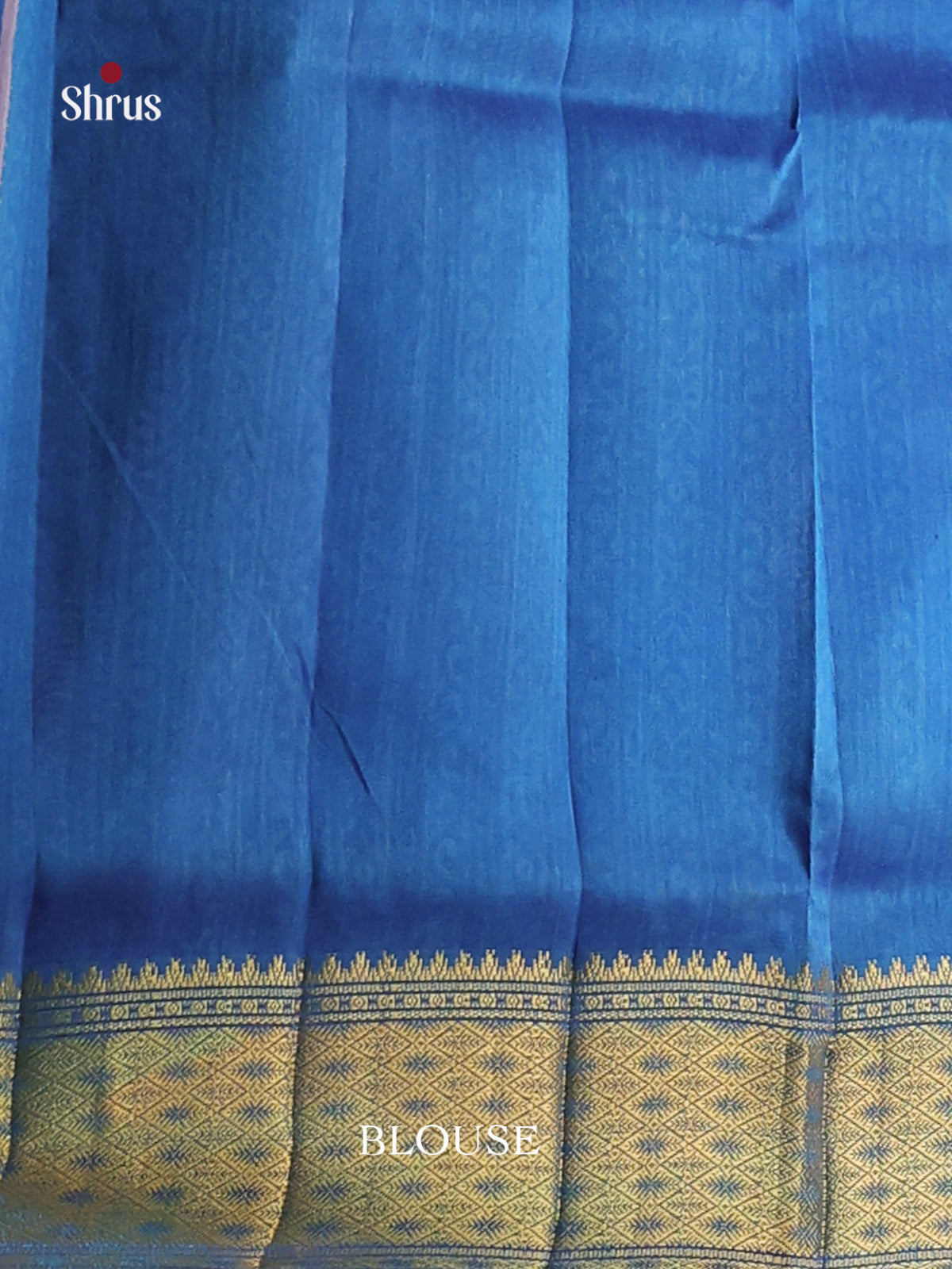Blue - Semi Patola Saree