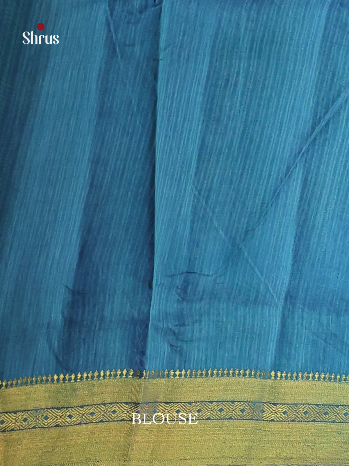 Blue - Semi Patola Saree