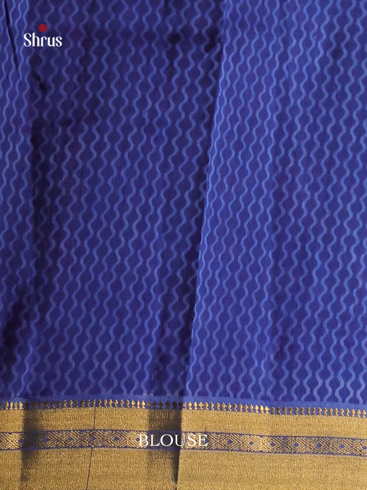 Blue - Semi Patola Saree