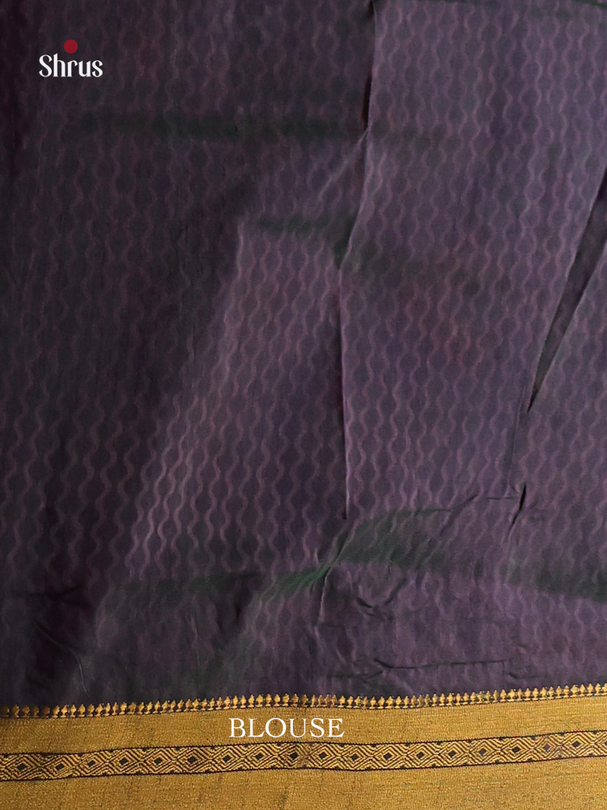 Green & Purple - Semi Patola Saree