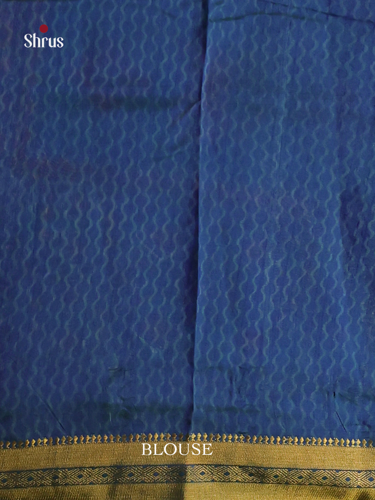 Teal & Blue  - Semi Patola Saree