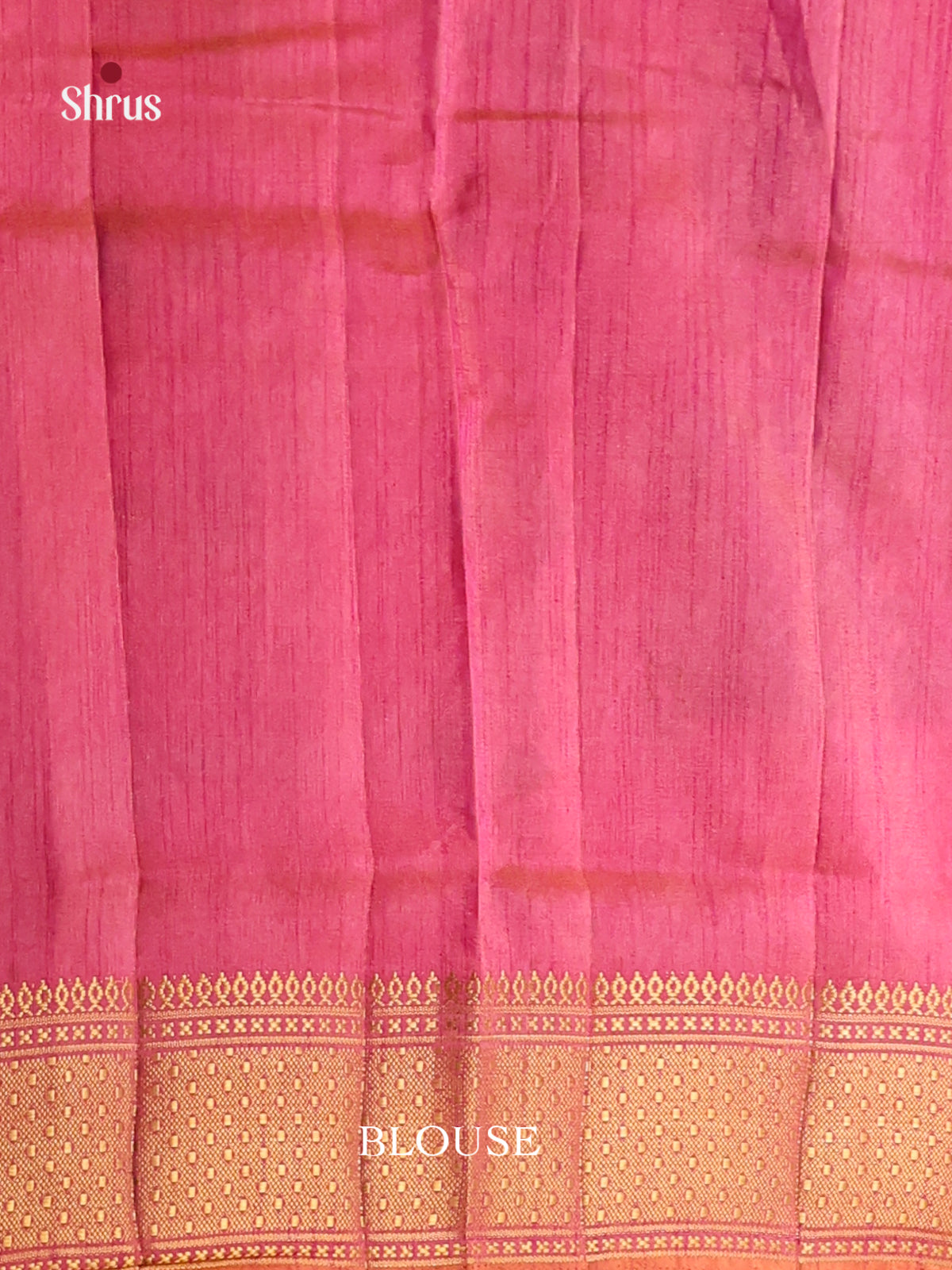 Green & Pink - Semi Patola Saree