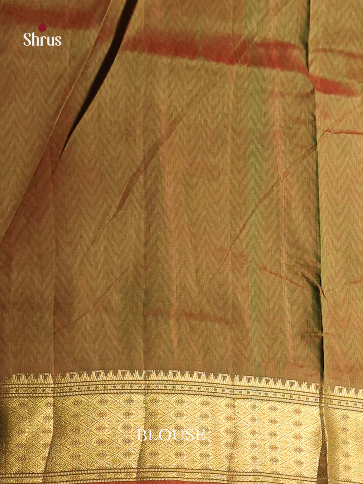 Pink & Green- Semi Patola Saree