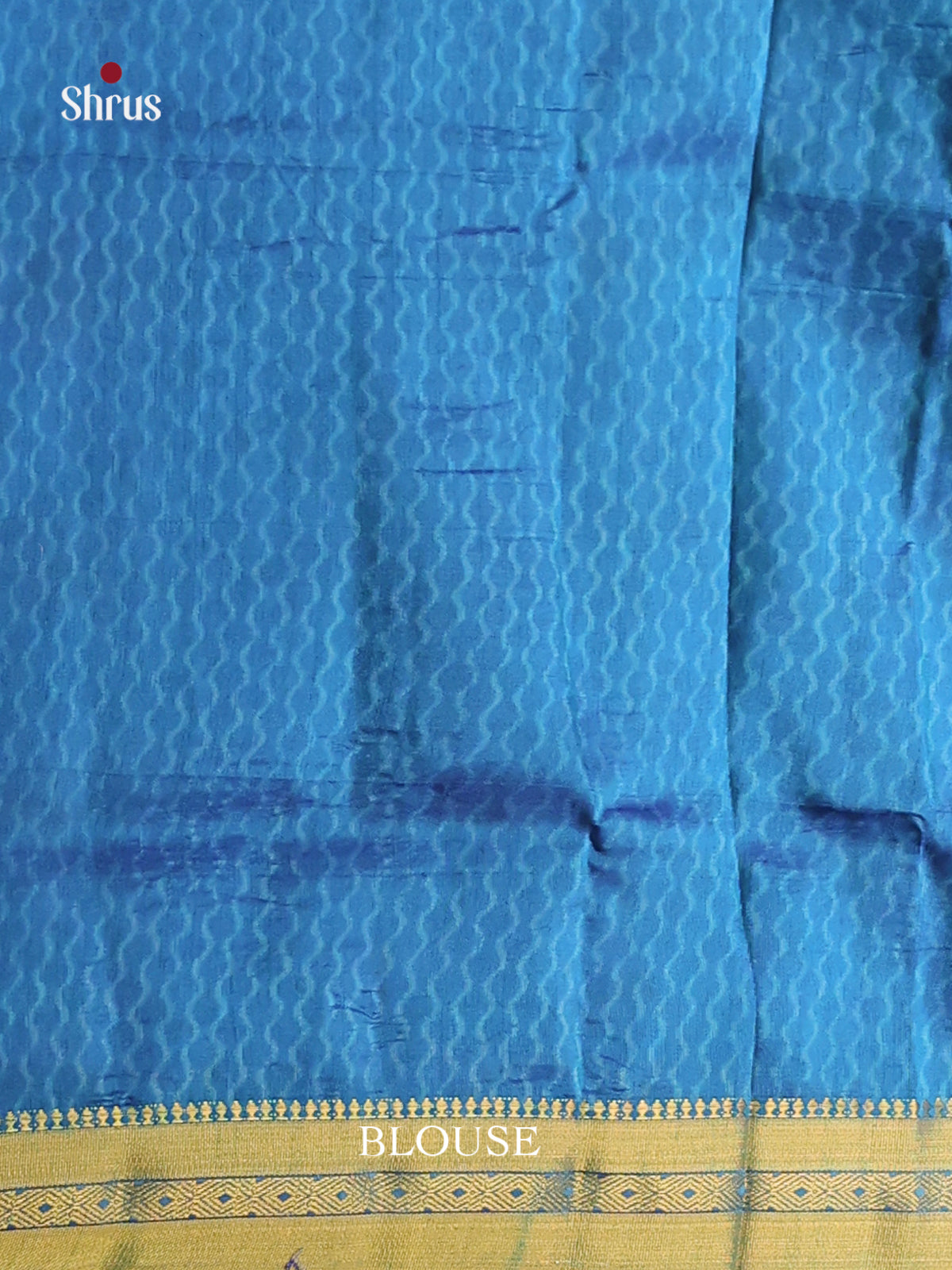 Blue- Semi Patola Saree