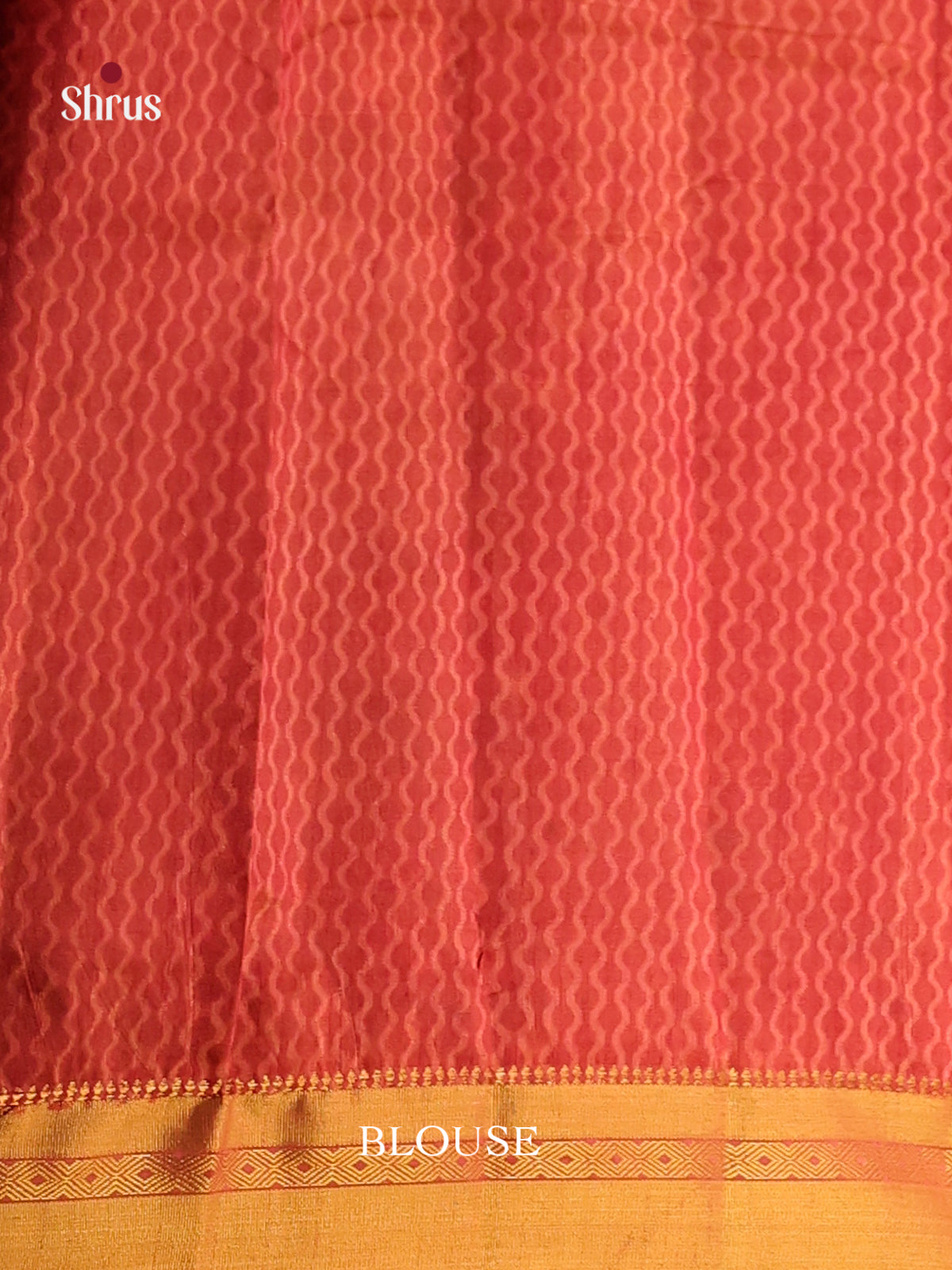 Grey & Brick - Semi Patola Saree