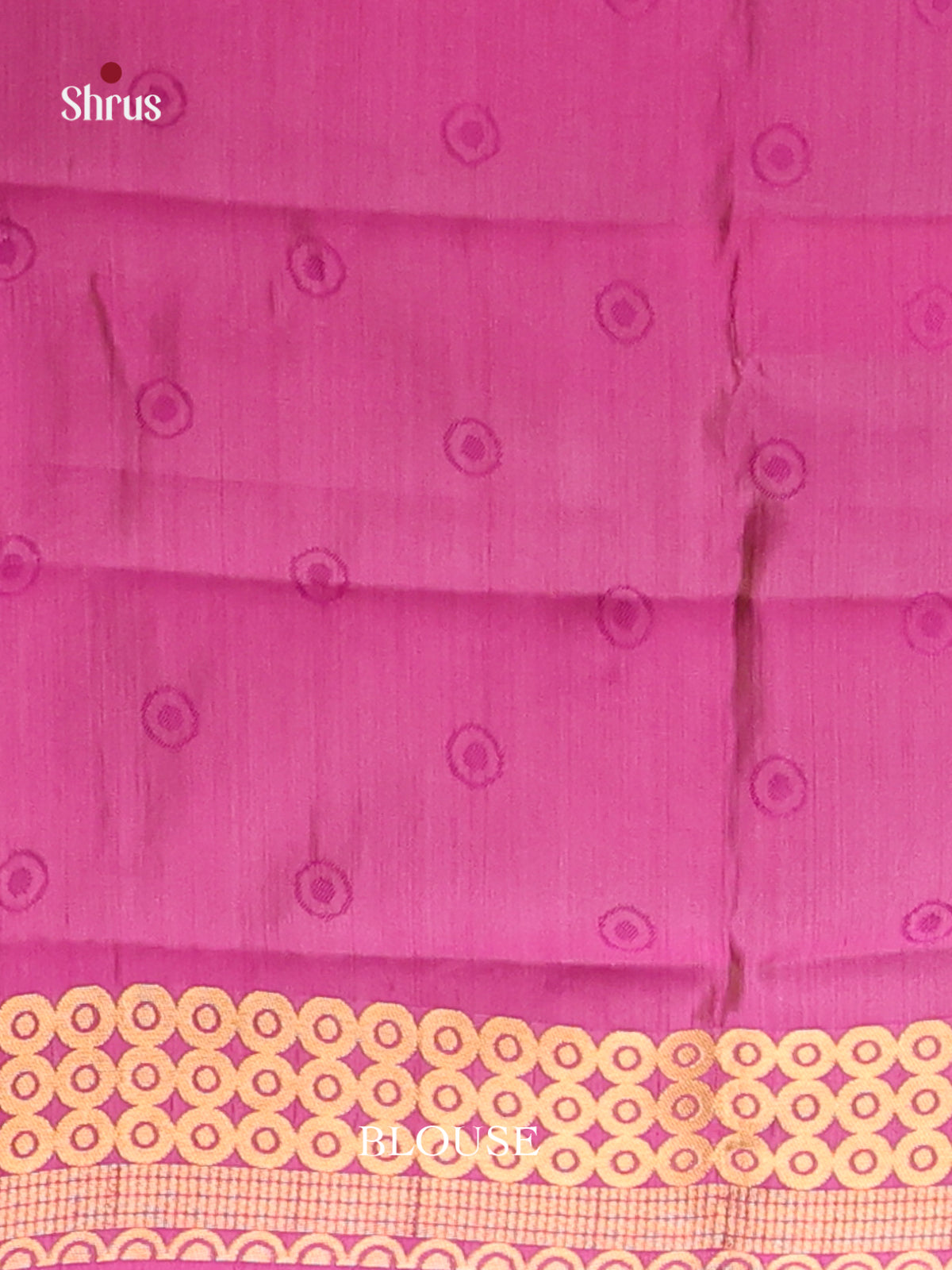 Majenta - Semi Rawsilk Saree