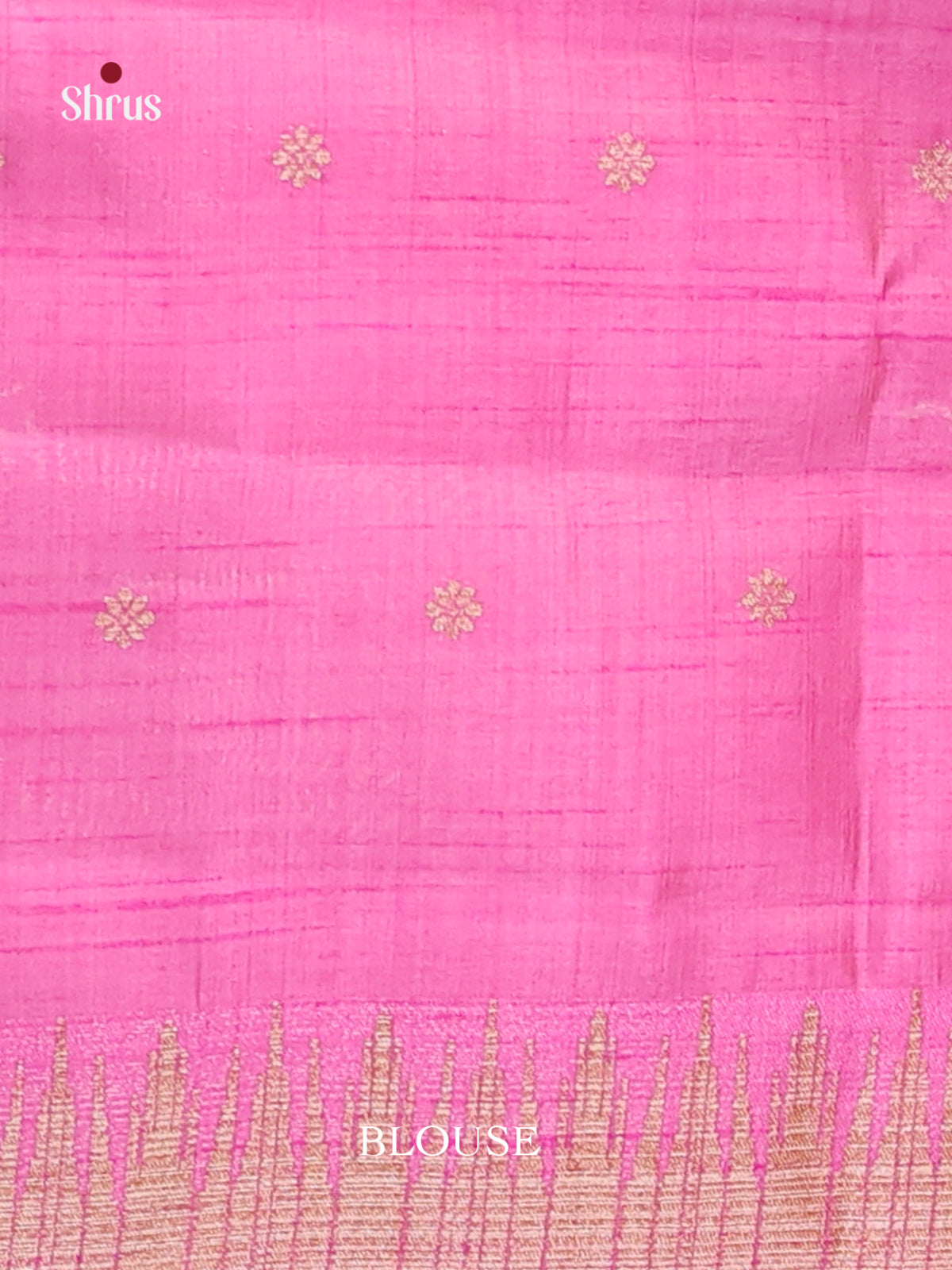 Majenta - Semi Rawsilk Saree