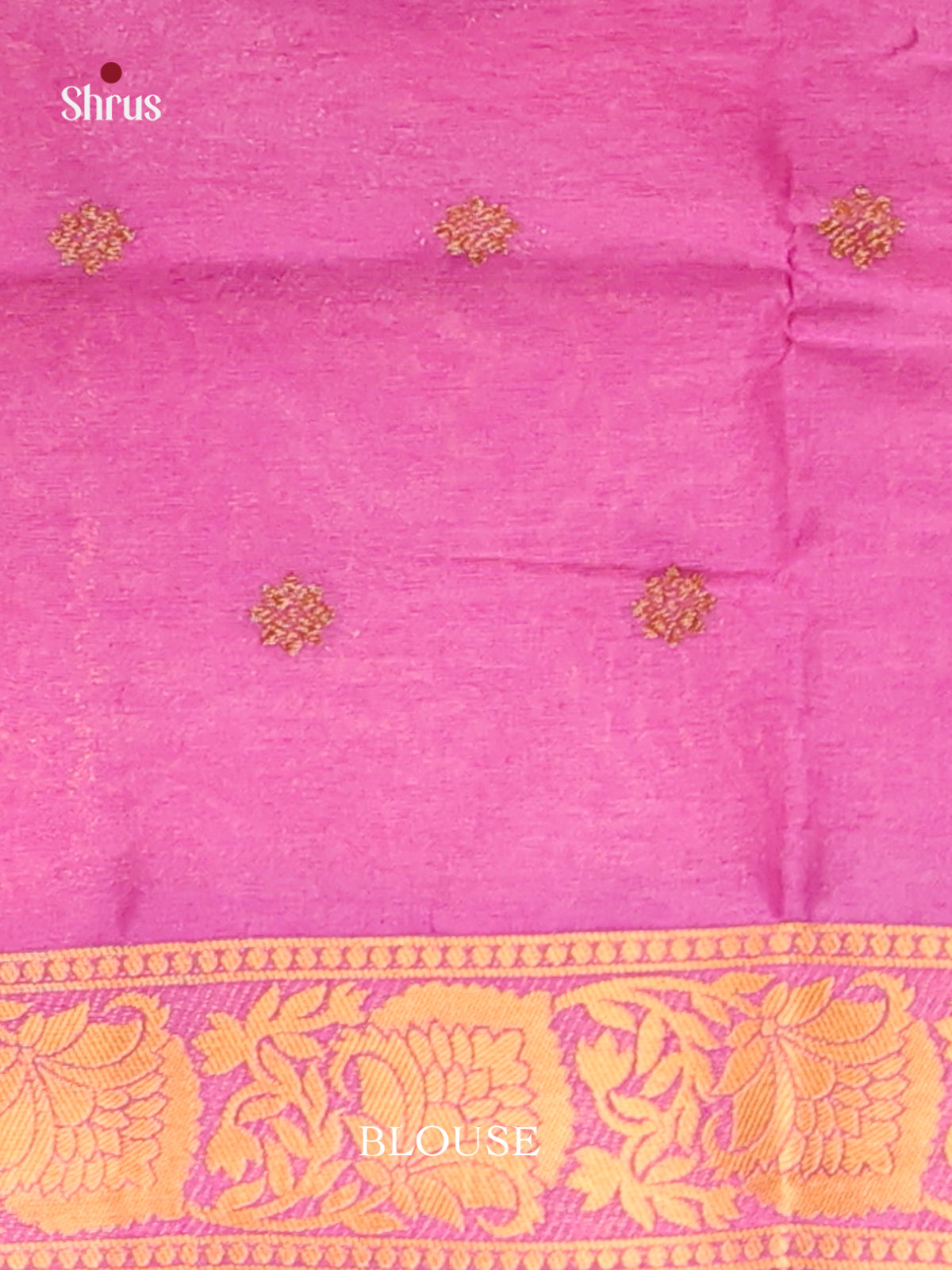 Purple- Bamboo silk Saree