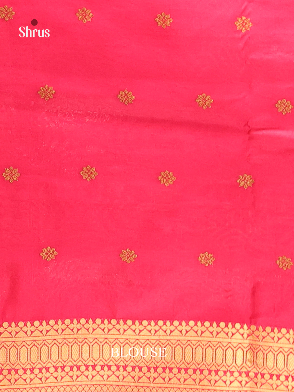 Pink  - Bamboo silk Saree