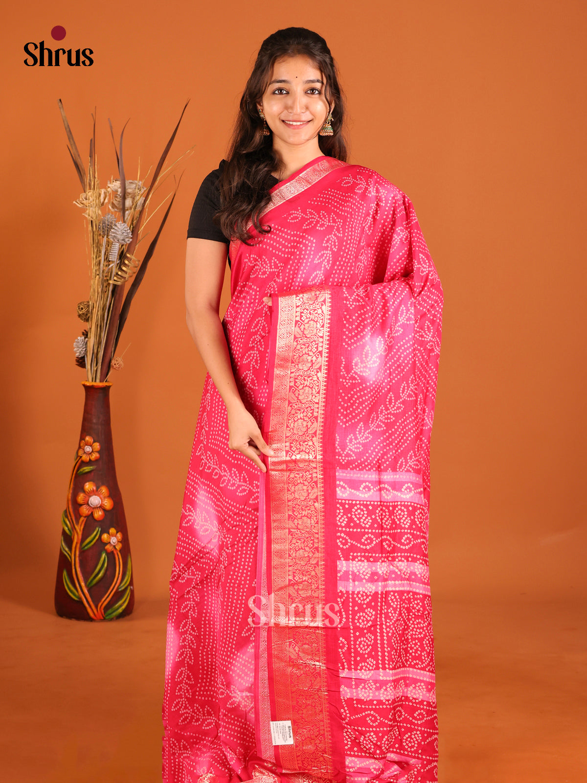 DIS07311 - Bandhini Saree