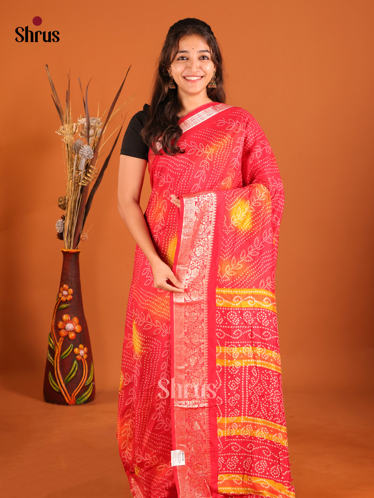 DIS07313 - Bandhini Saree