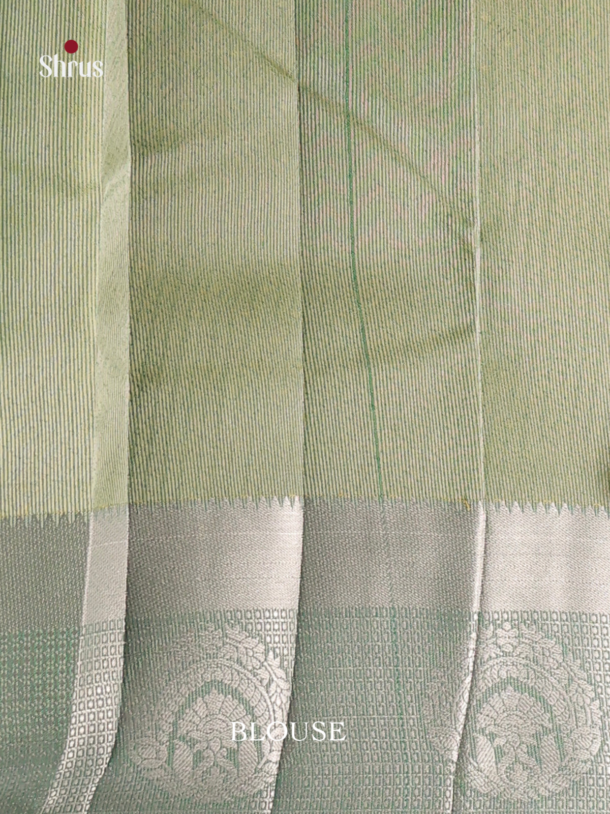 Pastel Green - Semi Rawsilk Saree