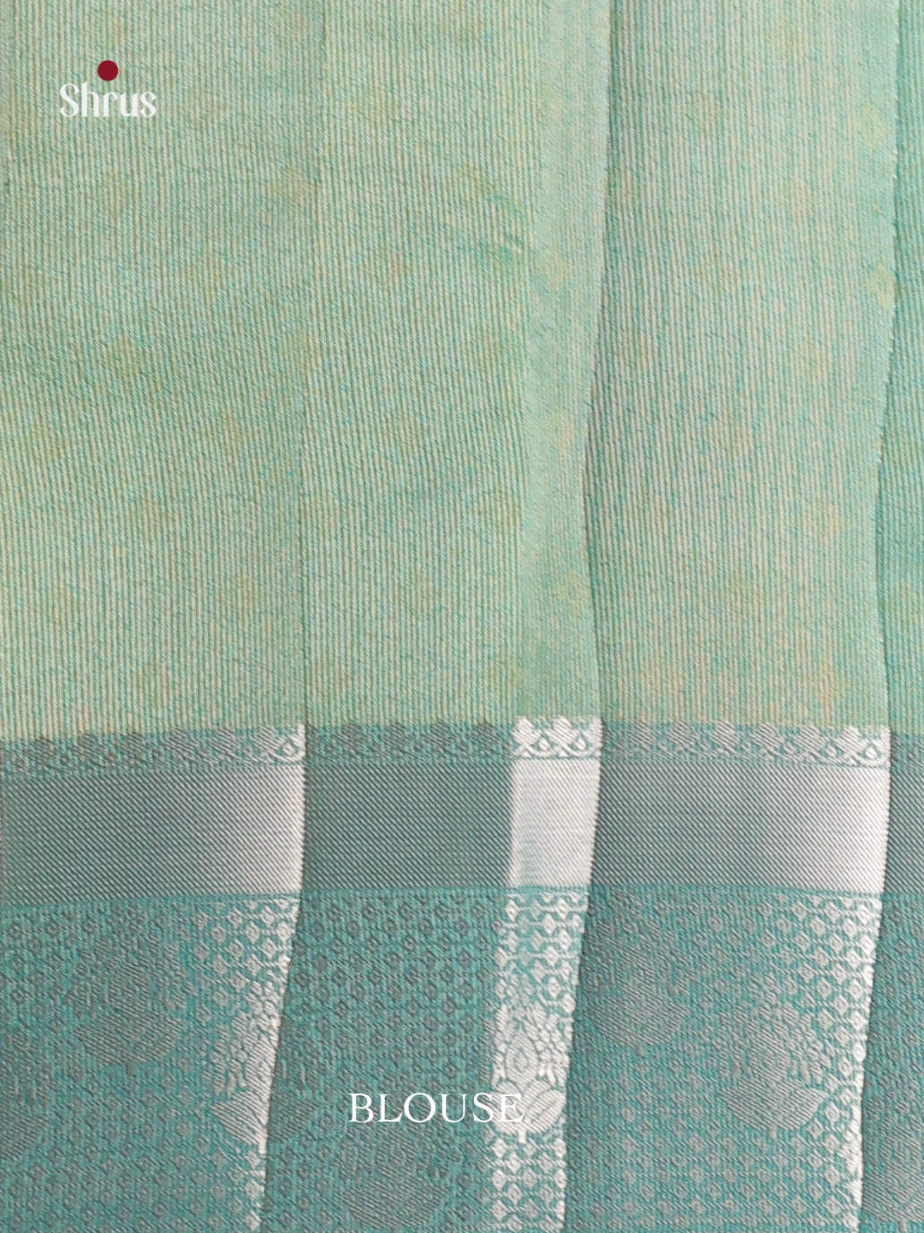 Green - Semi Rawsilk Saree