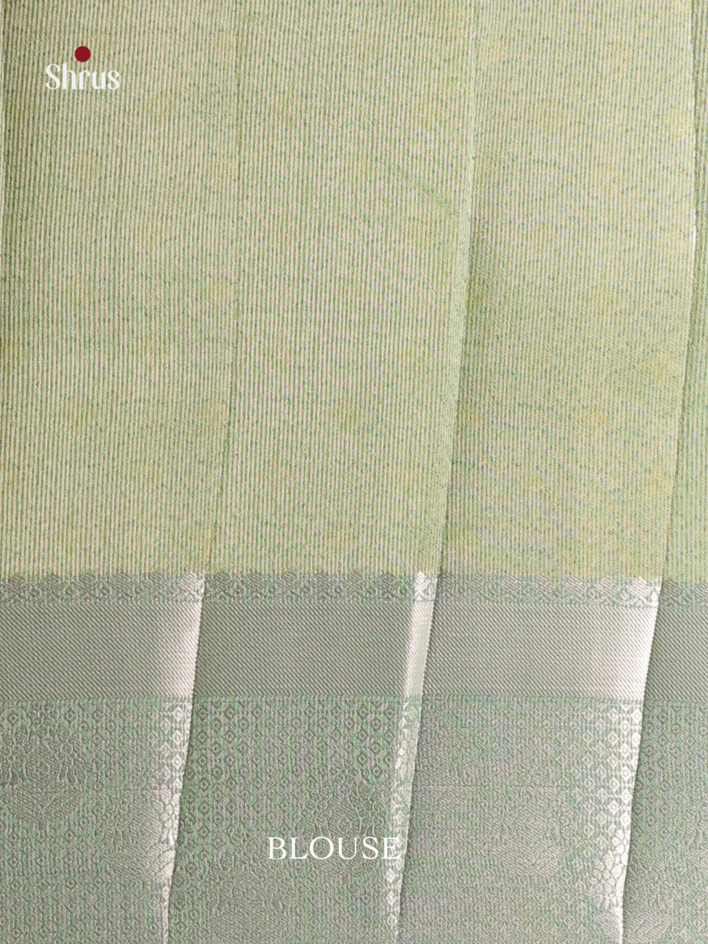 Pista Green - Semi Rawsilk Saree