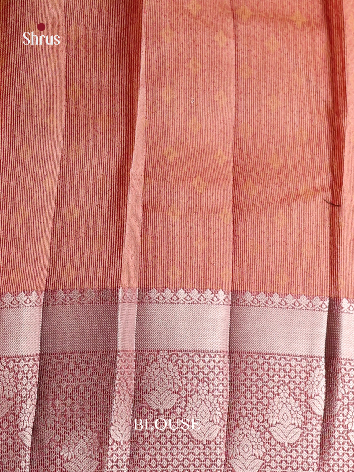 Red - Semi Rawsilk Saree