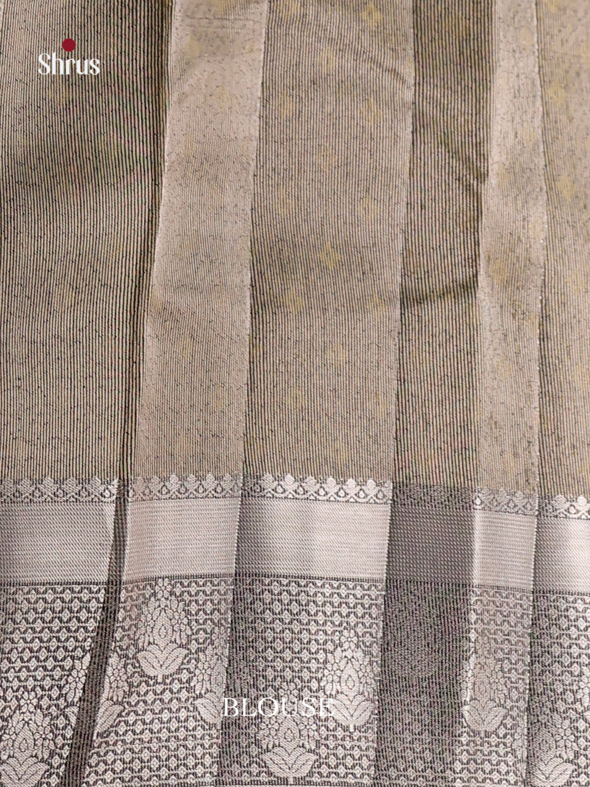 Black - Semi Rawsilk Saree