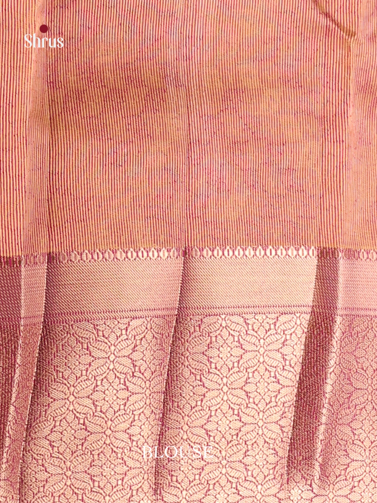 Purple - Semi Rawsilk Saree